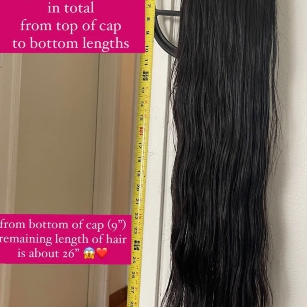 Freedom Couture  Sienna lace front Wig 35 inches size medium cap